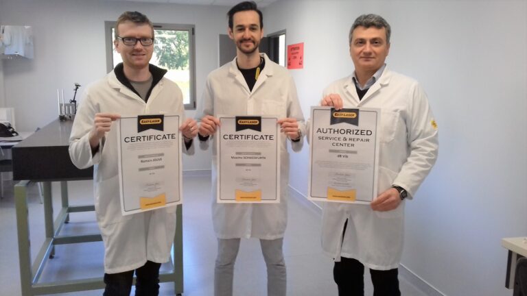 Réparation /calibration des systèmes Easy-Laser série XT