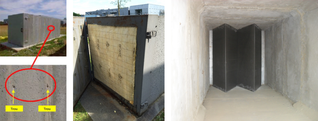 Essais Dièdres au tube de Kundt