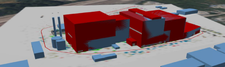 simulation 3D acoustique batiment